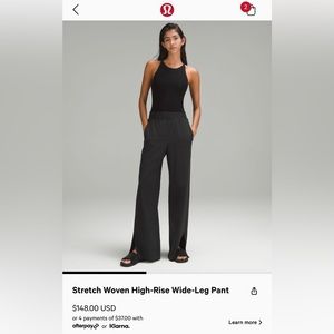 Lululemon Black Size M Pant